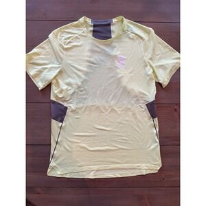Lululemon Skull Swiftly Tech Athletic‎ Running Top Short Sleeve Shirt Soul Cycle